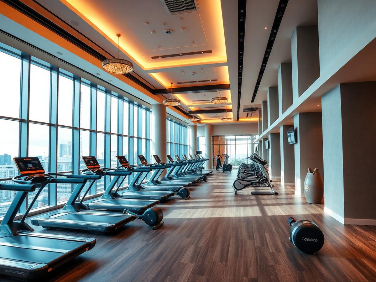 Premium gym amenity