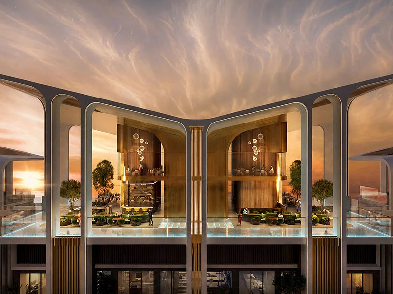 Smartworld Wellness Residences living room interior